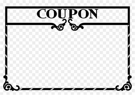 coupon clipart free|clip art coupon template.
